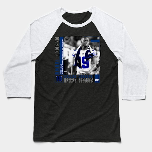 Amari Cooper Paper Poster Baseball T-Shirt by art.Hamdan